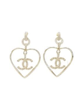 Chanel Earrings Gold-Tone Metal #371373C14B